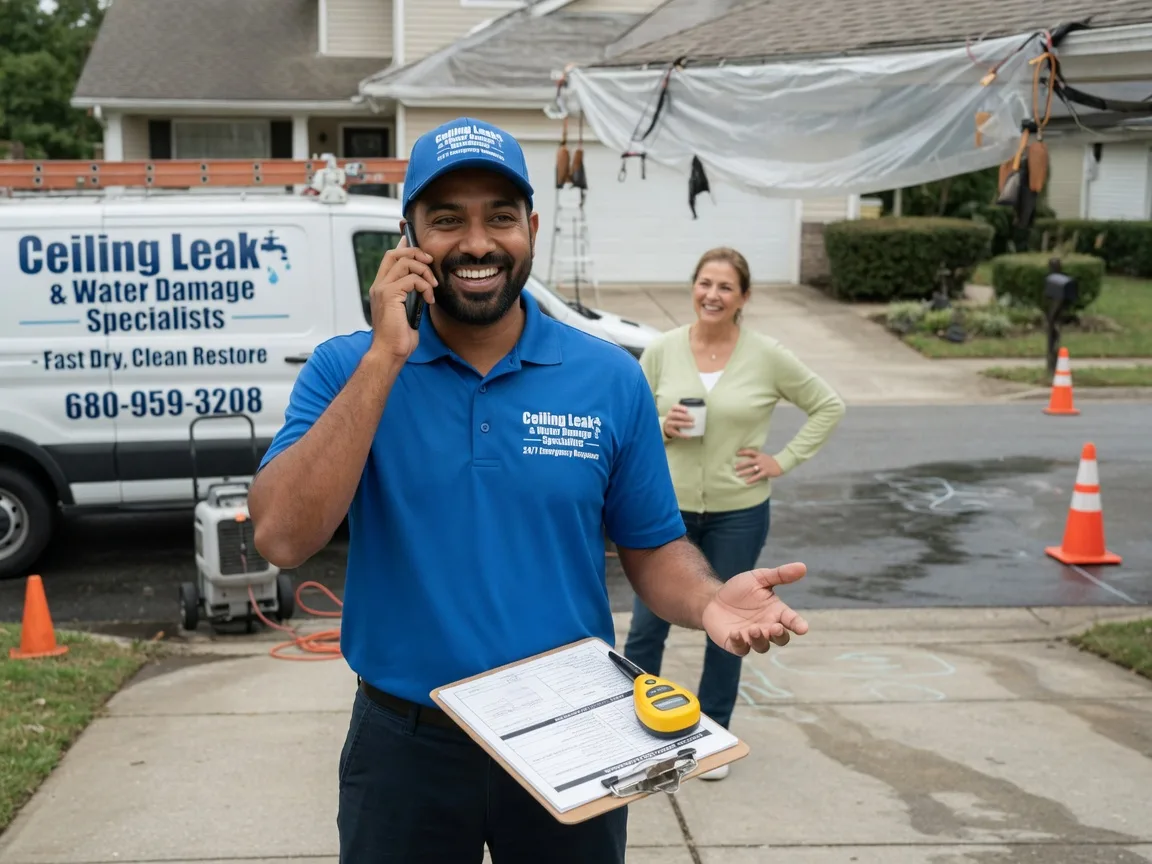 Ceiling Leak Cleanup Islip, NY FAQs